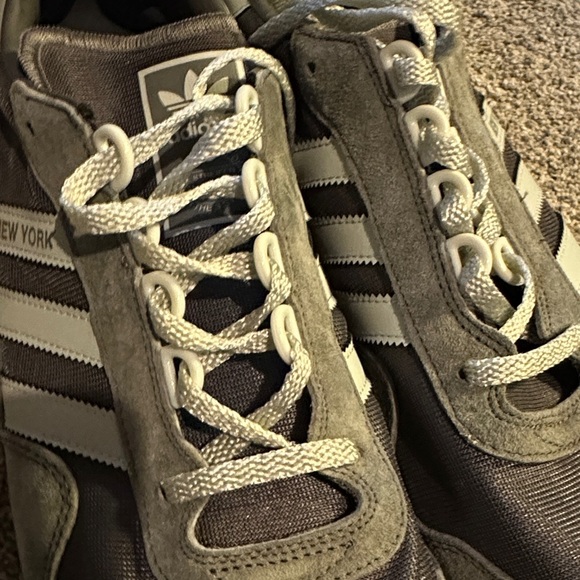 Adidas New York Gray and Black Sneakers - Picture 7 of 15